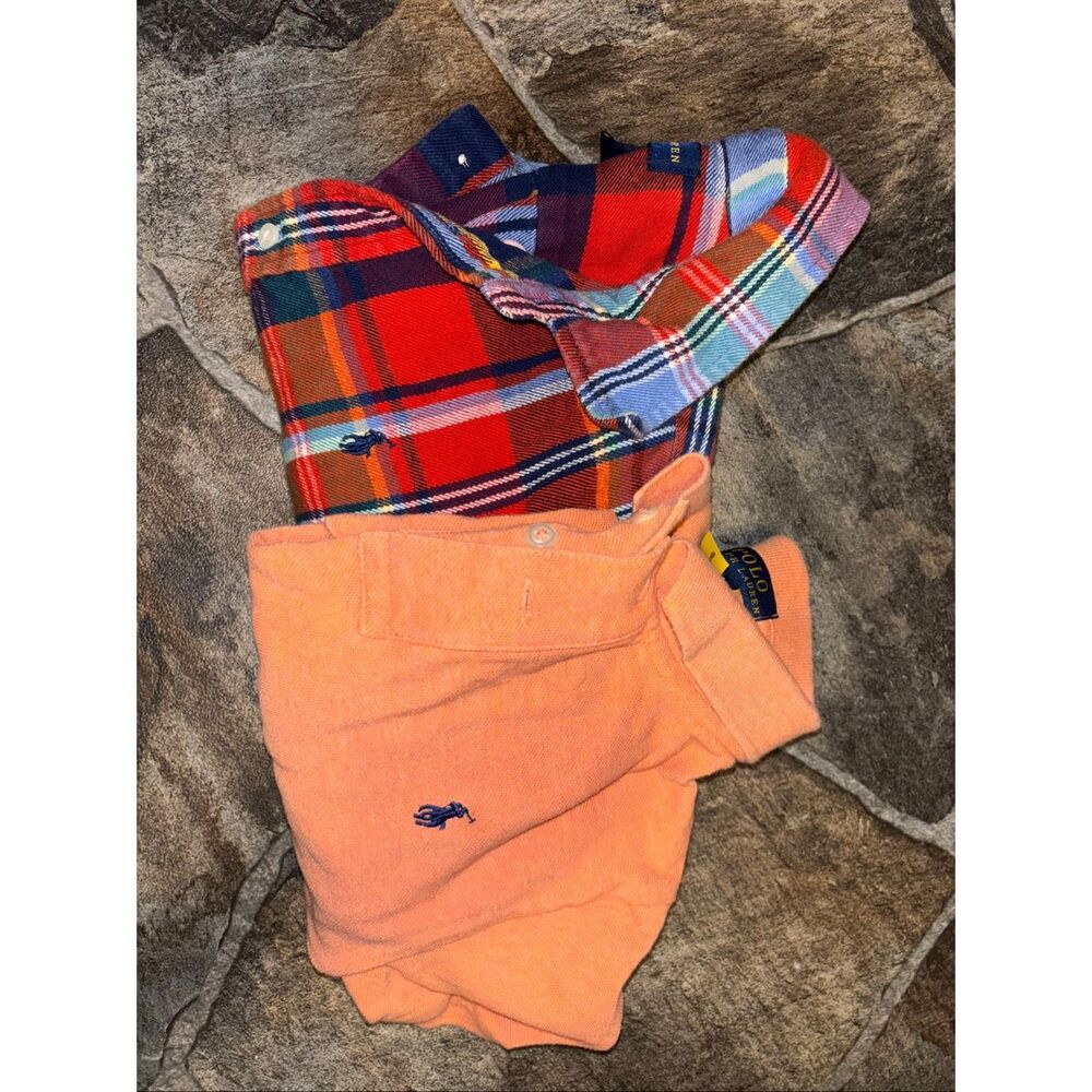 Ralph Lauren set of two boys size 7 shirts